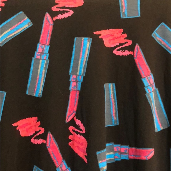 Women’s XXS Irma Lipstick Print - Picture 2 of 2